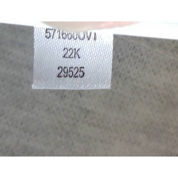 Y2k Oakley Hoodie Sweatshirt M Full Zip Gray Blue Block Letters Red Drawstring - Picture 15 of 16